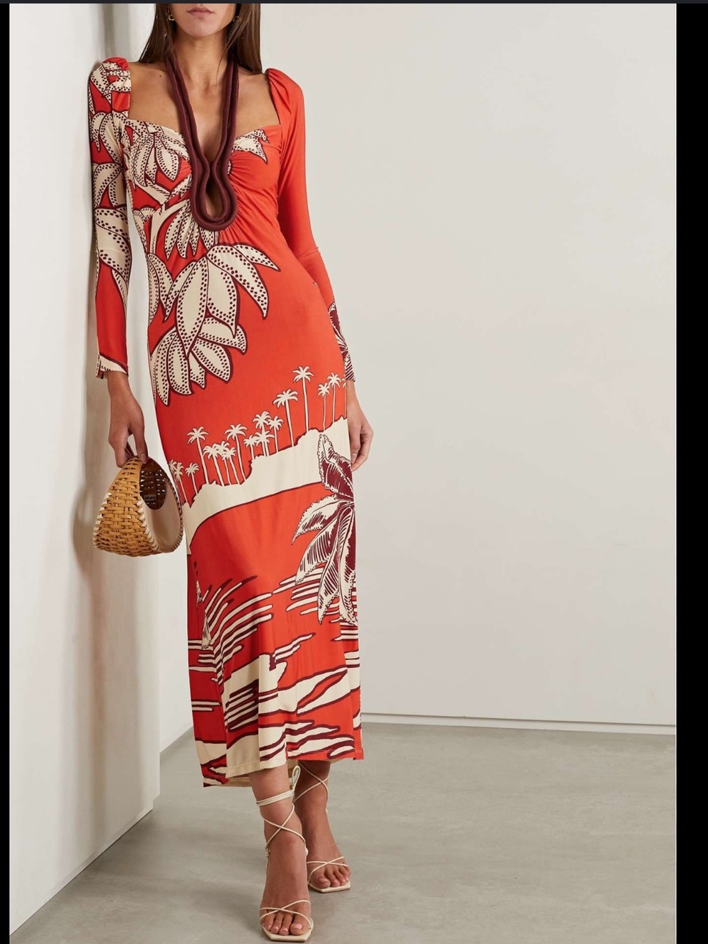 Johanna Ortiz Fuerza Espiritual Maxi Dress NEW NWT